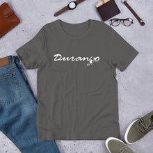 Load image into Gallery viewer, Durango Alacran Mexico - Durango Scorpion Mexico White Logo Short-Sleeve Unisex T-Shirt