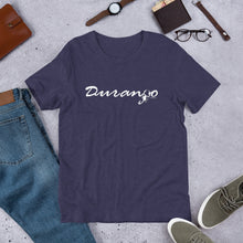 Load image into Gallery viewer, Durango Alacran Mexico - Durango Scorpion Mexico White Logo Short-Sleeve Unisex T-Shirt