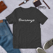 Load image into Gallery viewer, Durango Alacran Mexico - Durango Scorpion Mexico White Logo Short-Sleeve Unisex T-Shirt
