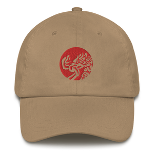 Mexican Eagle Head and Serpent Shield Dad hat