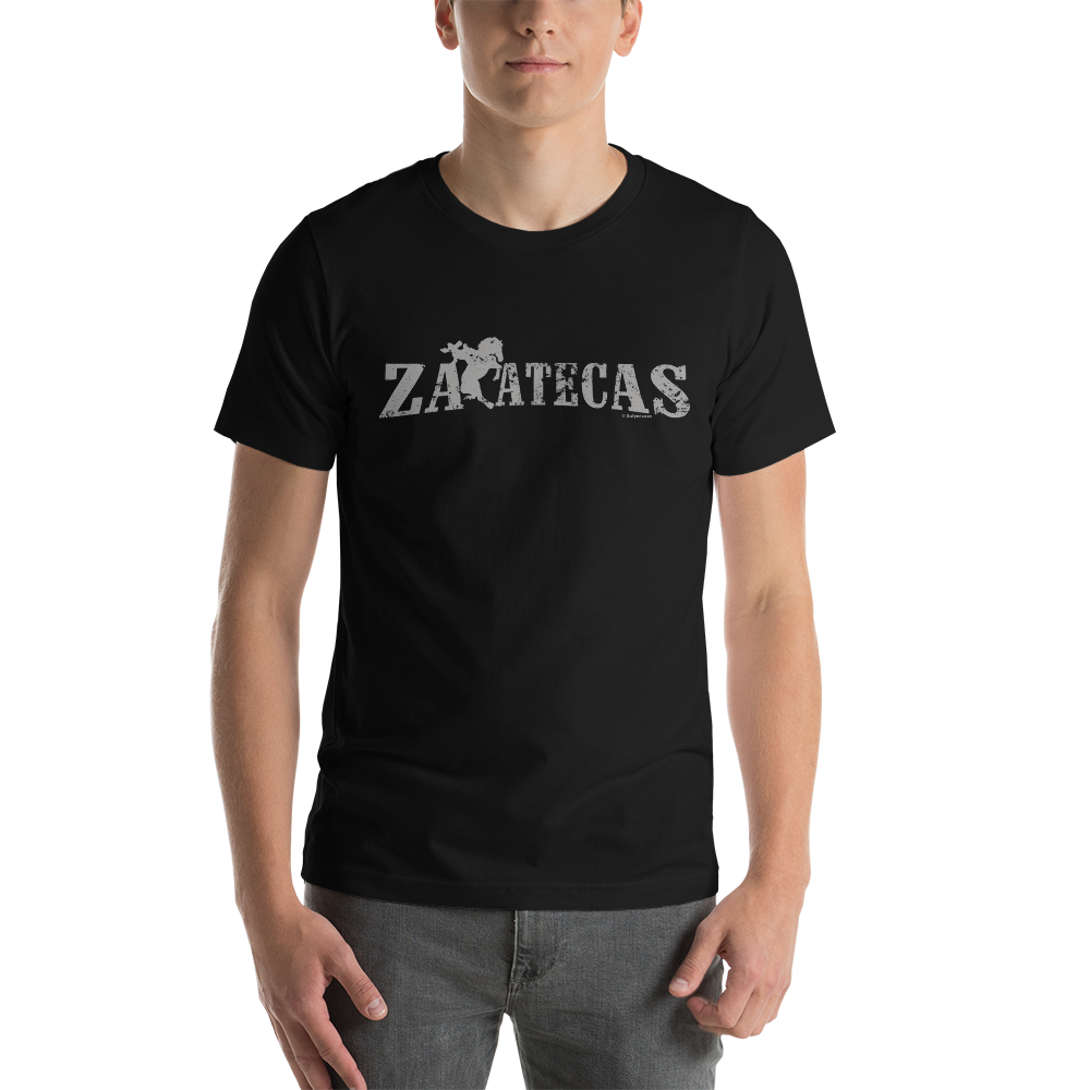 Zacatecas y Charro , Zacatecas Mexico Short-Sleeve Unisex T-Shirt