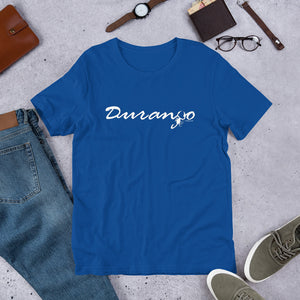 Durango Alacran Mexico - Durango Scorpion Mexico White Logo Short-Sleeve Unisex T-Shirt