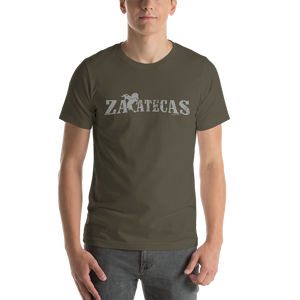 Zacatecas y Charro , Zacatecas Mexico Short-Sleeve Unisex T-Shirt